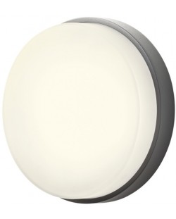 LED Εξωτερική Απλίκα Smarter - Urania 90516, IP65, 240V, 10W, σκούρο γκρι