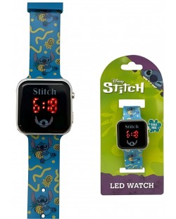 Ρολόι LED Kids Euroswan - Lilo and Stitch