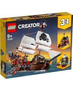 Κατασκευαστής 3 σε 1 Lego Creator - Πειρατικό πλοίο (31109)