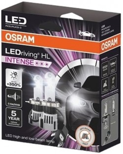 LED Λάμπες αυτοκινήτου Osram - LEDriving, HL Intense, H4/H19, 27/23W, 2 τεμάχια
