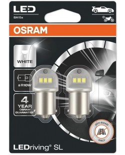 LED Λάμπες αυτοκινήτου Osram - LEDriving, SL, R10W, 1.2W, 2 τεμάχια, λευκό