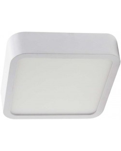 Τετράγωνο φωτιστικό LED  Vivalux - Hugo 3999, 18 W, 17.5 x 17.5 x 3.5 cm, άσπρο