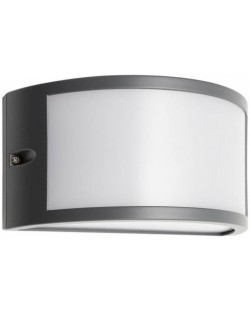 LED Εξωτερική Απλίκα  Smarter - Asti 90185, IP54, 240V, 10W, ανθρακί