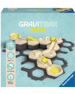 Логическа игра Ravensburger GraviTrax Junior - Σετ εκκίνησης S Ξεκινήστε και τρέξτε