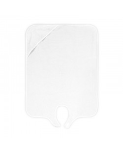 Βρεφική πετσέτα Lorelli Duo - 80 x 100, λευκή