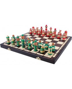 Πολυτελές σκάκι  Sunrise Babushka Green
