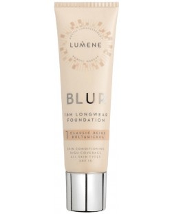 Lumene Blur Μεικ απ, SPF15, 1 Classic Beige, 30 ml