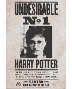 Maxi αφίσα  GB eye Movies: Harry Potter - Undesirable No. 1