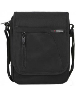 Ανδρική τσάντα Gabol Crony Eco - Μαύρη, 19 cm