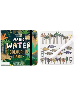 Μαγικές κάρτες Floss&Rock - Χρωματίστε με νερό, Δεινόσαυρους