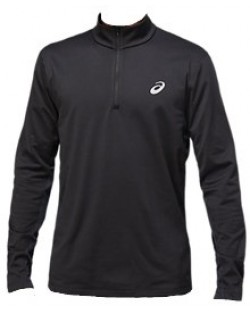 Ανδρική αθλητική μπλούζα Asics - Core LS 1/2 Zip Winter, μαύρη  