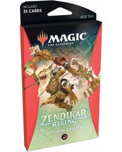 Magic The Gathering: Zendikar Rising Theme Booster - Red	