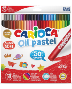 Παστέλ λαδιού Carioca - 50 χρώματα, Ф10 mm