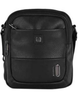 Ανδρική τσάντα Gabol Snap - Μαύρη, 24 cm