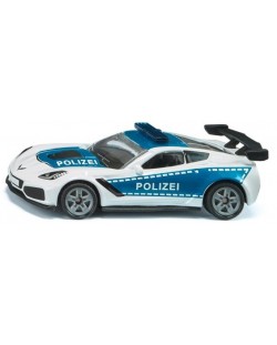 Μεταλλικό αυτοκίνητο Siku - Chevrolet Corvette Zr1 Police