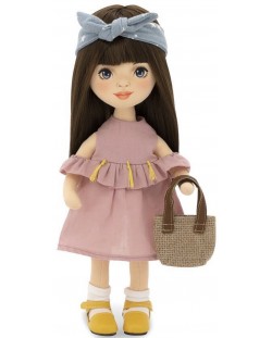 Απαλή κούκλα Orange Toys Sweet Sisters -Σόφη με φούντα φόρεμα,  32 cm