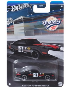 Μεταλλικό αυτοκίνητο Hot Wheels Vintage - Custom Ford Maveric, 1:64