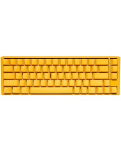 Μηχανικό πληκτρολόγιο Ducky - One 3, MX Cherry Black, RGB, κίτρινο