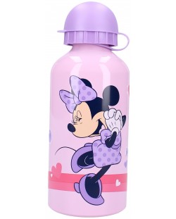 Μπουκάλι αλουμινίου Vadobag Let's Eat - Minnie Mouse, 500 ml