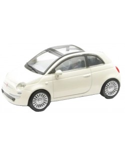 Μεταλλικό αυτοκίνητο Newray - FIAT 500, λευκό, 1:43