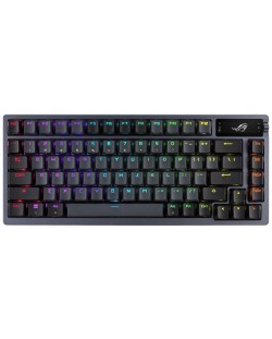 Μηχανικό πληκτρολόγιο ASUS - ROG Azoth, ασύρματο, NX Red, RGB, γκρι