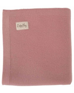 Κουβέρτα Merino Cotton Hug - 80 х 100 cm, Ροζ αγκαλιά