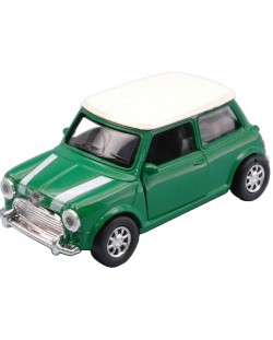 Μεταλλικό αυτοκίνητο Newray - Mini Cooper 1959, πράσινο, 1:32