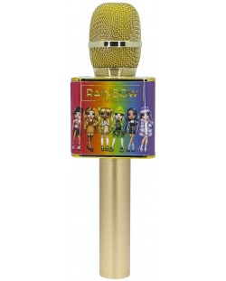 Μικρόφωνο OTL Technologies - Rainbow High Karaoke, χρυσό