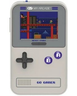 Μίνι κονσόλα My Arcade - Gamer V Classic 300in1, γκρι/μωβ