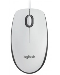 Ποντίκι Logitech - M100, οπτικό, λευκό