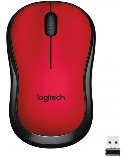 Ποντίκι Logitech - M220 Silent, ασύρματο, κόκκινο