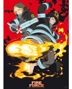  Μίνι αφίσα GB eye Animation: Fire Force - Shinra & Arthur