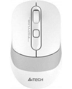 Ποντίκι A4tech - Fstyler FB10C, οπτικό, ασύρματο, Grayish White