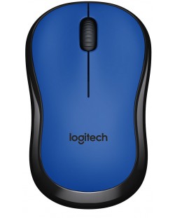 Ποντίκι Logitech - M220 Silent, ασύρματο, μπλε