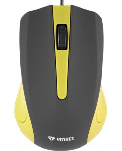 Ποντίκι Yenkee - 1015YW, οπτικό, κίτρινο