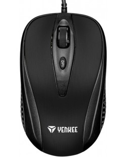 Ποντίκι Yenkee - 1025BK, оοπτικό, μαύρο