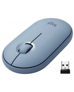 Ποντίκι Logitech - Pebble M350, οπτικό, ασύρματο, μπλε