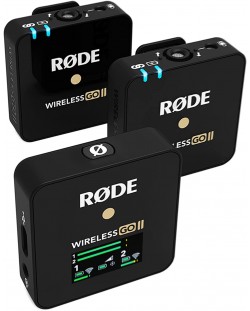 Μικρόφωνα Rode - Wireless GO II, ασύρματα, μαύρα