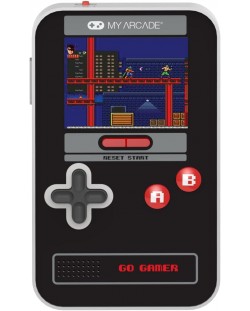 Μίνι κονσόλα My Arcade - Gamer V Classic 300in1, μαύρο/κόκκινο