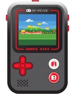 Μίνι κονσόλα My Arcade -  Gamer Mini Classic 160in1, μαύρο/κόκκινο