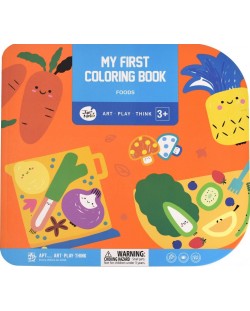 Το πρώτο μου βιβλίο για χρωματισμό Jarmelo - Το φαγητό μου