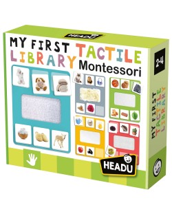 Η πρώτη μου βιβλιοθήκη αφής Headu Montessori