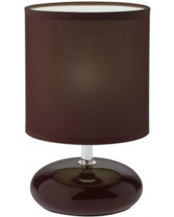 Επιτραπέζιο φωτιστικό Smarter - Five 01-857, IP20, 240V, Е14, 1x28W, καφέ