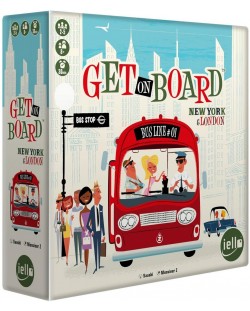 Επιτραπέζιο παιχνίδι Get on Board: New York & London -οικογενειακό