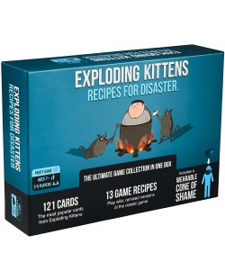 Επιτραπέζιο παιχνίδι Exploding Kittens: Recipes For Disaster - πάρτυ