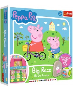 Επιτραπέζιο παιχνίδι Big Race Peppa Pig - παιδικό