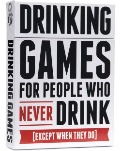 Επιτραπέζιο παιχνίδι Drinking Games for People Who Never Drink (Except When They Do) - πάρτυ