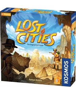 Επιτραπέζιο παιχνίδι Lost Cities: The Card Game - οικογενειακό