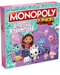 Επιτραπέζιο παιχνίδι Monopoly Junior: Gabby's Dollhouse - Παιδικό