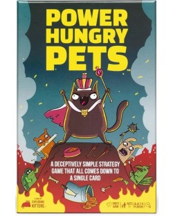 Επιτραπέζιο παιχνίδι Power Hungry Pets - Πάρτι 